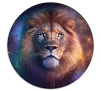 Fantasy-Löwen-Puzzle für Erwachsene, 1000-teiliges Papierpuzzle, Weihnachtsgeschenk für Teenager, Stressabbau, cooles einzigartiges Geschenk für die Familie, 1000 Teile (67,5x67,5cm)