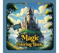 Fantasy Maps Magic Coloring Book - Adult And Kids Coloring Book, Fantasy Coloring Sheets