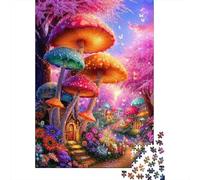Fantasy Mushroom Village Puzzle Giochi 1000 Pezzi Regalo Per Amore E Amico Arte Interesting Puzzle Adulti Idea Regalo Per 52x38cm/1000pcs