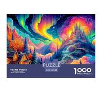 Fantasy Night Scene Gargantuan Jigsaw Puzzles for Adults Comprising 1000 Advanced And Ruthlessly Difficult Challenging Puzzle Game Pieces - Forged to Be An Heirloom-Quality Gift Jigsaw Puzzles