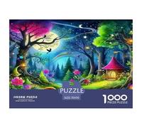 Fantasy Night Scene Puzzle Da 1000 Pezzi Per Famiglie in Weekend: Un Modo Divertente Per Passare Il Tempo Insieme!
