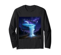 Fantasy Night Sea Road Maglia a Manica