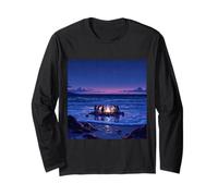Fantasy Night Sea Road Maglia a Manica