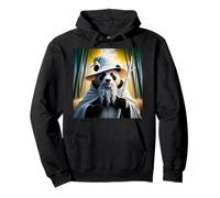 Fantasy Old Panda Mago Felpa con Cappuccio