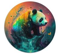 Fantasy Panda Puzzle für Erwachsene, 1000 Teile, Kartonpuzzle, ideal als Dekoration für Zuhause und Büro, perfektes Geschenk zum Geburtstag, 1000 Teile (67,5x67,5cm)