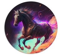 Fantasy-Pferde-Puzzle für Erwachsene, 1000-teiliges Puzzle für Erwachsene, perfekt für Teenager und Familienspaß, ideales Geschenk zum Geburtstag, 1000 Teile (67,5x67,5cm)