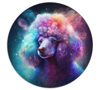Fantasy-Pudel-Puzzle für Erwachsene, 1000 Teile, Kartonpuzzle, ideal als Dekoration für Zuhause und Büro, perfektes Geschenk zum Geburtstag, 1000 Teile (67,5x67,5cm)