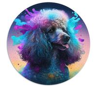 Fantasy-Pudel-Puzzle für Erwachsene, 1000-teiliges Papierpuzzle, Weihnachtsgeschenk für Teenager, Stressabbau, cooles einzigartiges Geschenk für die Familie, 1000 Teile (67,5x67,5cm)