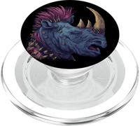 Fantasy punk rock rinoceronte PopSockets PopGrip per MagSafe