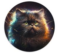 Fantasy-Puzzle mit Perserkatze für Erwachsene, 1000-teiliges Papppuzzle für Teenager und Familienspaß, perfektes Weihnachtsgeschenk, 1000 Teile (67,5x67,5cm)