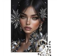 Fantasy Queen Portrait 1000 Componenti Carta Ecologica Puzzle Familiare Livello Di Difficoltà Equilibrato Fan Dei Rompicapo Loisirs A Casa Divertente 38x26cm/1000pcs