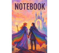Fantasy Rainbow Journey Notebook: A 110-Page Lined Journal for Creative Writing, Daily Notes, and Imaginative Exploration
