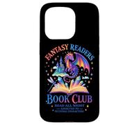 Fantasy Readers Book Club Personaggi dipendenti Custodia per iPhone 15 Pro