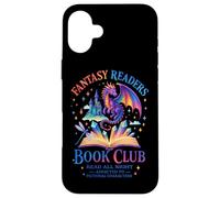 Fantasy Readers Book Club Personaggi dipendenti Custodia per iPhone 16 Plus