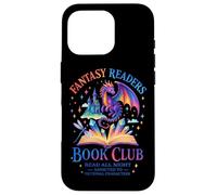 Fantasy Readers Book Club Personaggi dipendenti Custodia per iPhone 16 Pro
