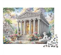 Fantasy Rose Garden Scene Puzzle Da 1000 Pezzi Perfetto Per Appassionati Di Esperti Sfida Impossibile Creativo Cute Regalo Per La Famiglia Regalo Per Adulti E Bambini Da 14 Anni E Più 38x26cm/1000pcs