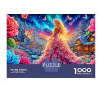 Fantasy Rose Queen Puzzle Da 1000 Pezzi Perfetto Per Appassionati Di Esperti Sfida Impossibile Intrattenimento Creativo Cute Regalo Per La Famiglia Per Adulti E Bambini A Partire Da 12 Anni 52x38cm/10