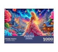 Fantasy Rose QueenSpectacular 1000-Piece Jigsaw Puzzles for Adults Showcasing The Spectrum of Impossible-to-Difficult Challenging Puzzle Games - These Spectacular Jigsaw Puzzles Engage Adults And Kid