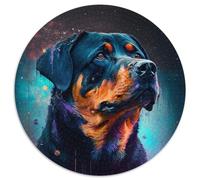 Fantasy Rottweiler 1000-teiliges Puzzle, Papppuzzle für Erwachsene, spannende Aktivität für den Familienspielabend, 1000 Teile (67,5x67,5cm)