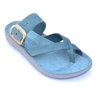 Fantasy Sandals COSTANTIA - Flex Sole Technology - Discover the BUBBLE EFFECT - Sandali in Pelle Leggeri e morbidi - MINT 38