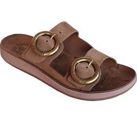 Fantasy Sandals - Flex Sole Technology - Discover the BUBBLE EFFECT - Sandali in Pelle Leggeri e morbidi - JOYA - MOKKA 38