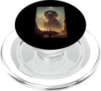 Fantasy Sci-Fi Ambiente Meccanico Sole Doomsday PopSockets PopGrip per MagSafe