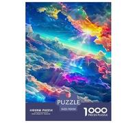 Fantasy Sea of Clouds Puzzle 1000 Pezzi Fantasy World - Momento Zen Serale, Stimolo Mentale, Poster E Confezione Inclusi - 70x50cm/1000pcs