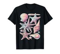 Fantasy Seashells Stella Marina Dreamy Art Estate Estetica Spiaggia Maglietta