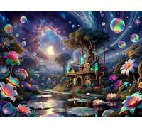 Fantasy Sky 700 Piece Jigsaw Puzzles for Adults, Colourful, Challenging & Brainteasing Adult puzzles 700 Pieces Jungle, Fun jigsaws for The Whole Family 20x15 inch