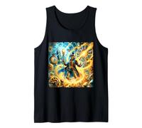 Fantasy Steampunk Mago del Tempo Canotta