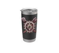 Fantasy Sword Mace Armi & Scudo Per Giocatori Battle Gaming Bicchiere termico in acciaio inox doppia parete