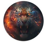 Fantasy Tiger 1000-teiliges Puzzle, Kartonpuzzle für Erwachsene, spannende Aktivität für den Familienspielabend, 1000 Teile (67,5x67,5cm)