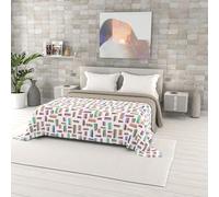 FANTASY Trapuntino Estivo in Microfibra, made in Italy, Matrimoniale 260x270cm, Multicolor