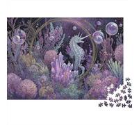 Fantasy Underwater World Jigsaw Puzzle Impossible 1000Pcs Decorazione Per La Casa. Rilassamento E Intelligence Per Adulti E Ragazzi Da 14 Anni 52x38cm/1000pcs