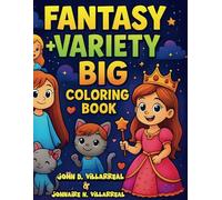 Fantasy + Variety Big Coloring Book