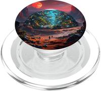 Fantasy Vetro Dome Deserto PopSockets PopGrip per MagSafe