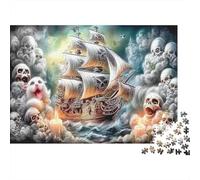 Fantasy Voyage Puzzle 1000 Pezzi Stampe d'arte del viaggio fantastico regalo perfetto gioco stimolante intrattenimento creativo decorazione casa 70x50 cm
