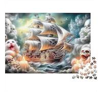 Fantasy Voyage Puzzle Da 1000 Pezzi Highly Playable Puzzle Cartone Riciclato Premium, Regalo Per Tutte Le Età 52x38cm/1000pcs
