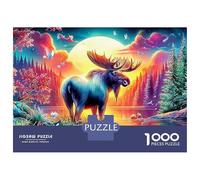Fantasy Waterfall Home Improvements Cosmic Moose Puzzle Unico da 1000 Pezzi per Adulti Colorato, Avvincente e Stimolante per Adulti Attività Divertente per Casa 38x26cm/1000pz