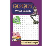 Fantasy Word Search Book: Word Puzles with Easy to Read Print about Unicorns, Dragons, Royalty and More! | 6x9 inches, 110 pages | 50+ games for Entertainment