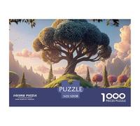 Fantasy_world 1000 Piece Taglio Preciso Puzzle fairy Tale Tree Divertente Jigsaw Educativo Per Amici 52x38cm/1000pcs