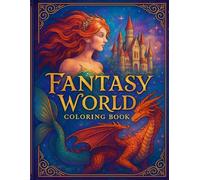 Fantasy World Coloring Book