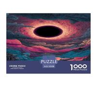 Fantasy World Puzzle Intrattenimento Creativo 1000 Elementi Unknown Black Hole Puzzle Di Cartone Decorazione Perfetta Sfide Divertenti Per Adulti E Bambini 52x38cm/1000pcs