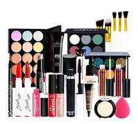 Fantasyday 25 Pezzi Set Di Trucchi Kit Di Bellezza Cosmetici Kit Per Occhi, Viso E Labbra - Makeup Set Con Rossetti, Lucidalabbra, Correttore, Pressed Powder, Palette Ombretti, Mascara
