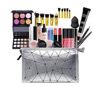 Fantasyday 28 Pezzi Set Di Trucchi Kit Di Bellezza Cosmetici Kit Per Occhi, Viso E Labbra - Makeup Set Con Rossetti, Lucidalabbra, Correttore, Pressed Powder, Palette Ombretti, Mascara