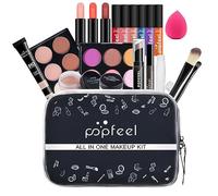 FantasyDay Calendario dell'Avvento 2025 Beauty, Kit di Bellezza Cosmetici Kit per Occhi, Viso e Labbra - Set di Trucchi con Correttore, Rossetti, Lucidalabbra, Palette Ombretti, Mascara, Trousse, Fard