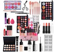 FantasyDay Calendario dell'Avvento 2025 Beauty, Kit di Bellezza Cosmetici Kit per Occhi, Viso e Labbra - Set di Trucchi con Correttore, Rossetti, Lucidalabbra, Palette Ombretti, Mascara, Trousse, Fard