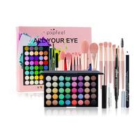 FantasyDay Calendario dell'Avvento 2025 Beauty, Kit di Bellezza Cosmetici Kit per Occhi, Viso e Labbra - Set di Trucchi con Correttore, Rossetti, Lucidalabbra, Palette Ombretti, Mascara, Trousse, Fard