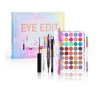 FantasyDay Calendario dell'Avvento 2025 Beauty, Kit di Bellezza Cosmetici Kit per Occhi, Viso e Labbra - Set di Trucchi con Correttore, Rossetti, Lucidalabbra, Palette Ombretti, Mascara, Trousse, Fard