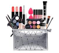 FantasyDay Calendario dell'Avvento 2025 Beauty, Kit di Bellezza Cosmetici Kit per Occhi, Viso e Labbra - Set di Trucchi con Correttore, Rossetti, Lucidalabbra, Palette Ombretti, Mascara, Trousse, Fard